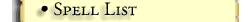 Spell List