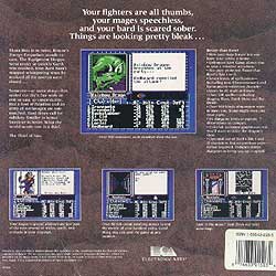 The Bard's Tale III: Thief of Fate package design by Michael LaBash