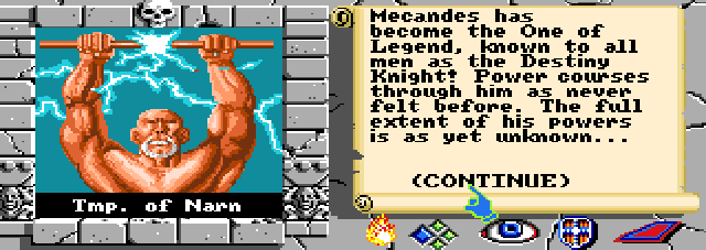 The Temple of Narn from The Bard's Tale II: The Destiny Knight